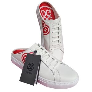 NWT G/FORE 9.5 Disruptor White Slide In Sneaker Shoes